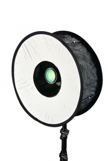Softbox, kruhový makro softbox pro systémový blesk 46cm